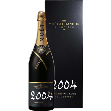 Champagne Moët & Chandon - Grand Vintage Collection 2004 - Coffret Champagne Moët & Chandon - Grand Vintage Collection 2004 - Coffret