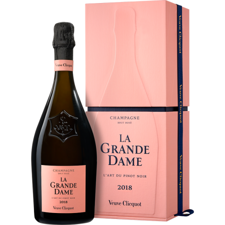 Champagne Veuve Clicquot - La Grande Dame 2018 Rosé - Caixa de Luxo Champagne Veuve Clicquot - La Grande Dame 2018 Rosé - Caixa de Luxo