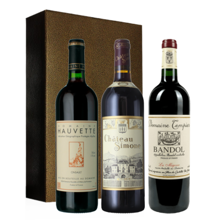 Conjunto 3 Garrafas - Écrin Méditerranéen Rouge Conjunto 3 Garrafas - Écrin Méditerranéen Rouge