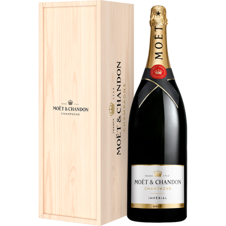Champagne Moet & Chandon - Brut Impérial - Jéroboam - Caixa de Madeira Champagne Moet & Chandon - Brut Impérial - Jéroboam - Caixa de Madeira