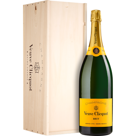 Nabucodonosor - Champagne Veuve Clicquot - Brut Carte Jaune - Caixa De Madeira Nabucodonosor - Champagne Veuve Clicquot - Brut Carte Jaune - Caixa De Madeira