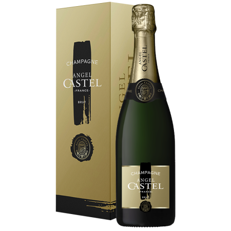 Champagne Angel Castel - Brut - Estojo Champagne Angel Castel - Brut - Estojo