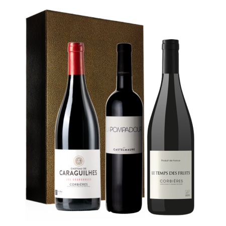 COFFRET TRIO - Languedoc Corbières - os indispensáveis COFFRET TRIO - Languedoc Corbières - os indispensáveis
