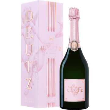 CHAMPAGNE DEUTZ BRUT ROSÉ 箱付き CHAMPAGNE DEUTZ - BRUT ROSE - COM ESTOJO