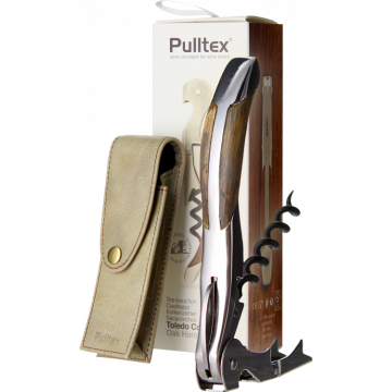 Saca-Rolhas - Toledo Set - Finition Bois + Estojo - 109-160-00 - Pulltex