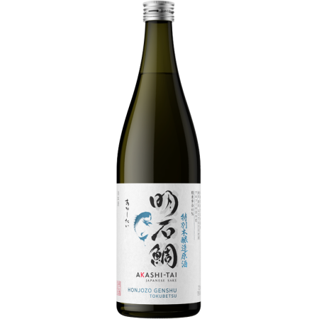 Saké Akashi-TaiHonjozo Genshu Tokubetsu Saké Akashi-TaiHonjozo Genshu Tokubetsu