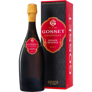 CHAMPAGNE GOSSET - GRANDE RESERVE - COM ESTOJO