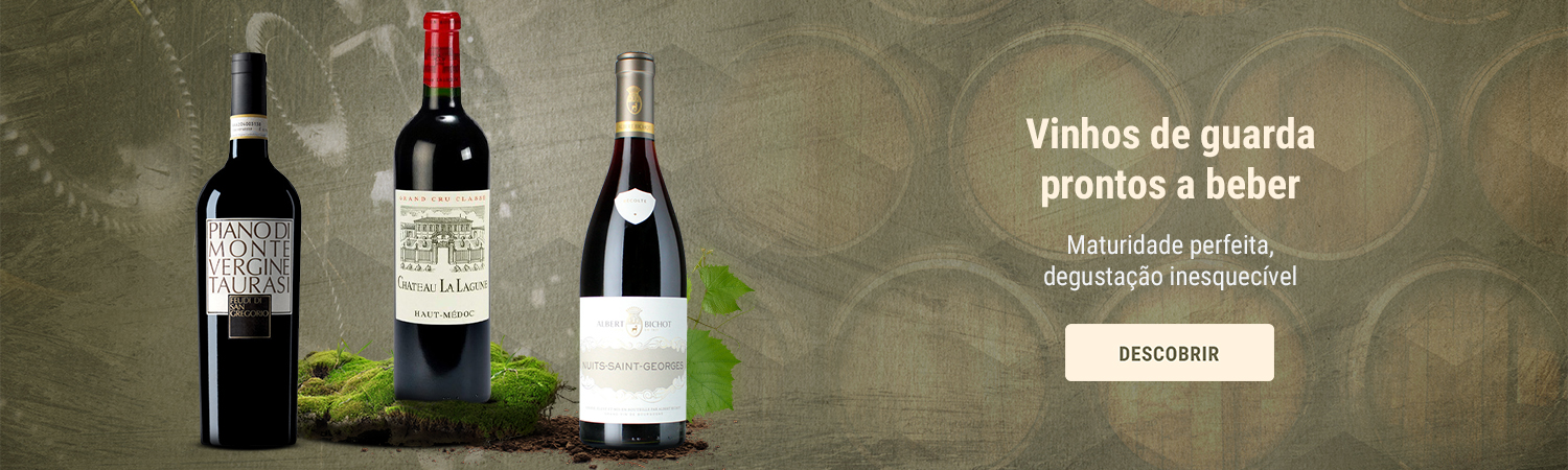 Vinhos de guarda prontos para beber