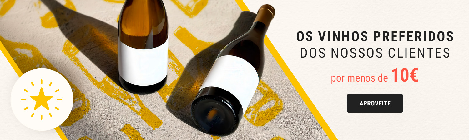 Os vinhos preferidos dos nossos clientes por menos de 10€