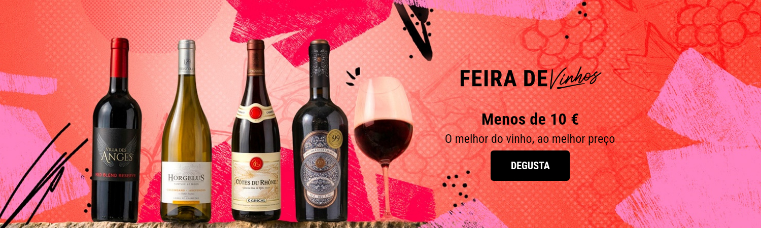 Feira de Vinhos menos de 10 euros